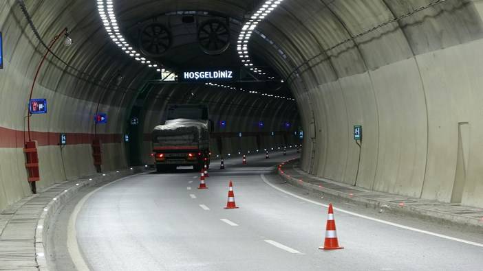 Trabzon'da Zigana Tüneli'nden 4 ayda 600 bin araç geçti 9